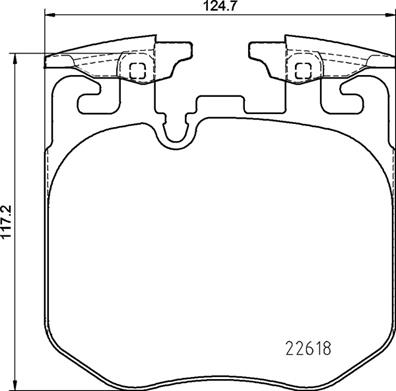 Remblokset Brembo P 06 106