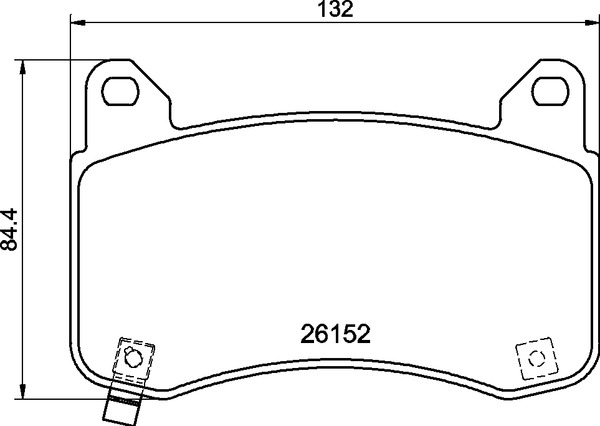 Remblokset Brembo P 09 029