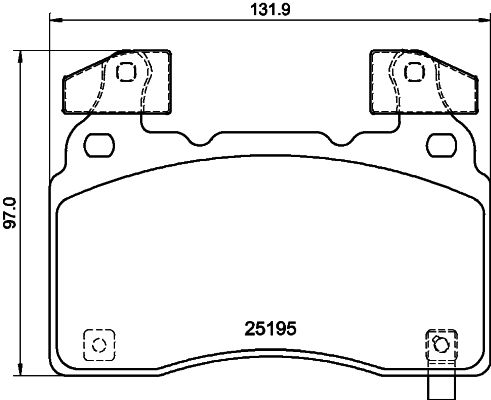 Remblokset Brembo P 10 064