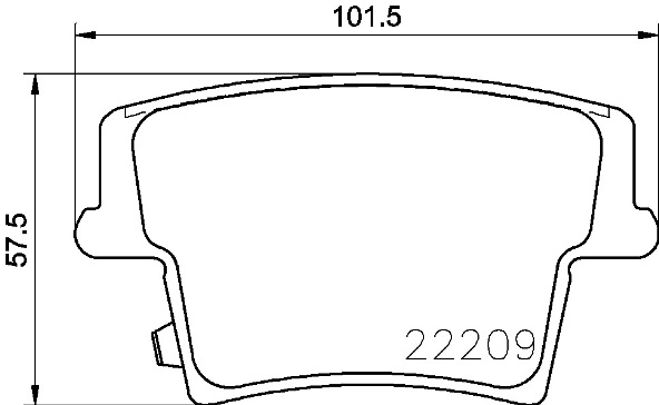 Remblokset Brembo P 11 040