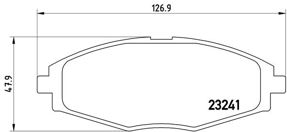 Remblokset Brembo P 15 006