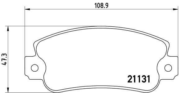 Remblokset Brembo P 23 029