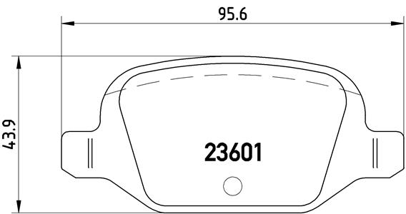 Remblokset Brembo P 23 064