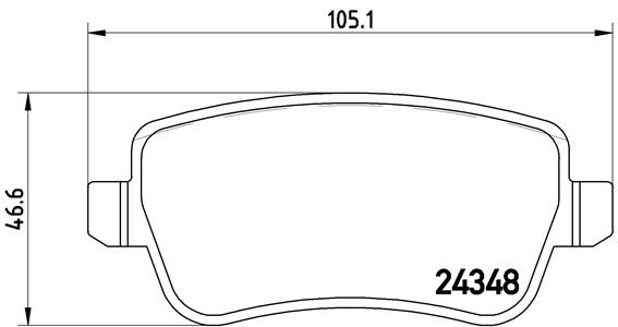 Remblokset Brembo P 23 102