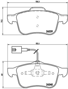 Remblokset Brembo P 23 103