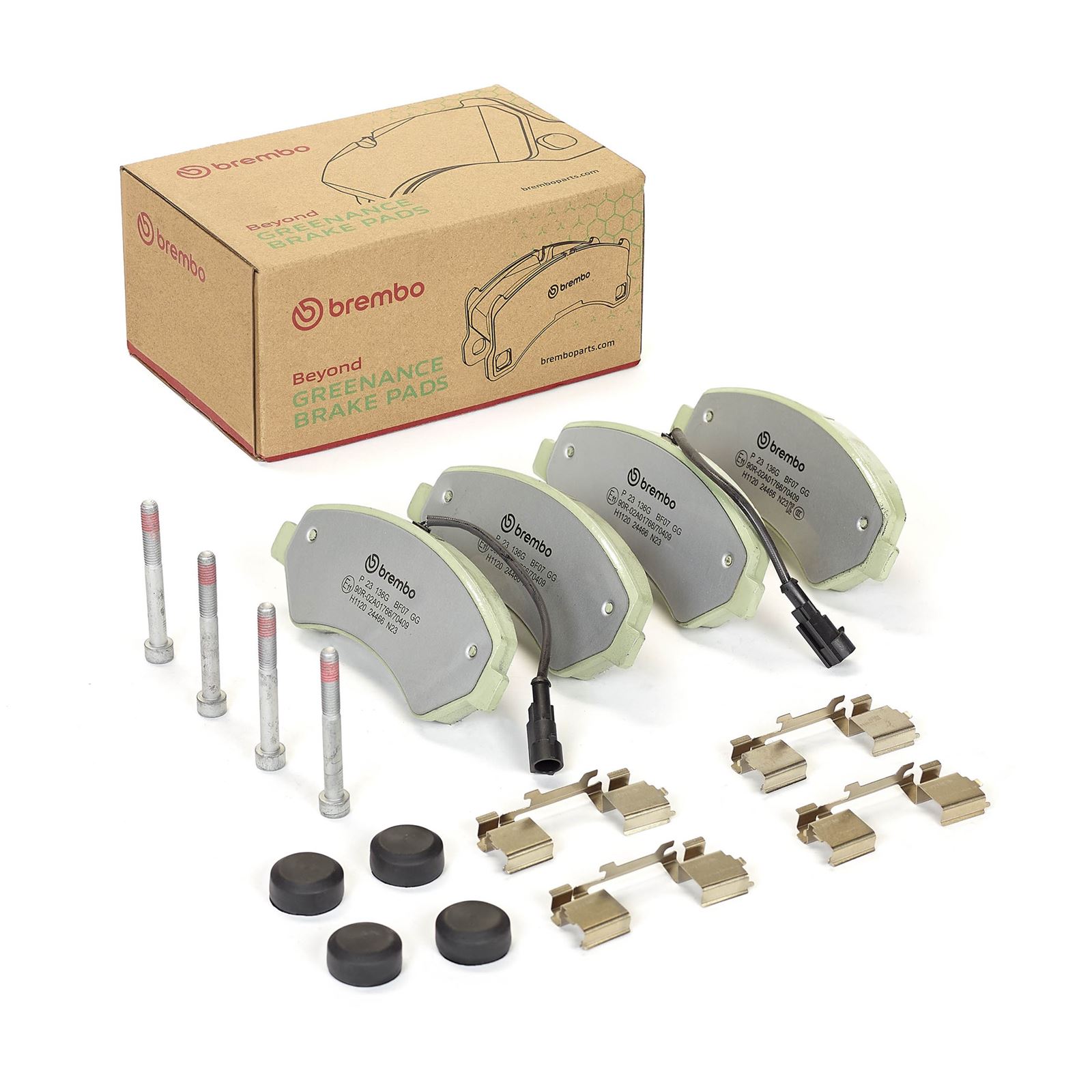 Remblokset Brembo P 23 136G