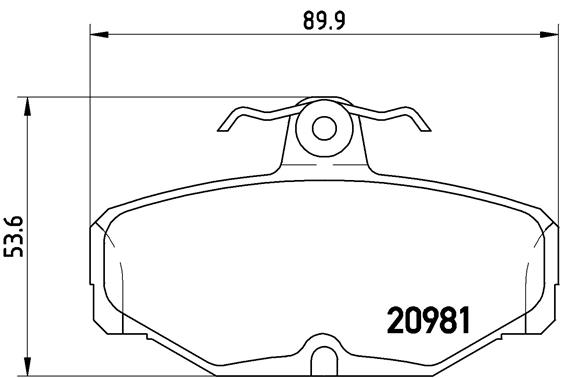 Remblokset Brembo P 24 018