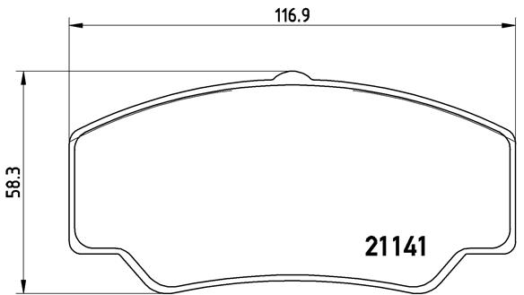 Remblokset Brembo P 24 023