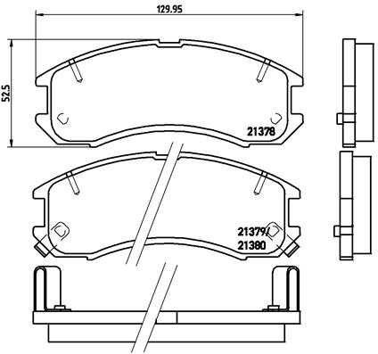 Remblokset Brembo P 24 024