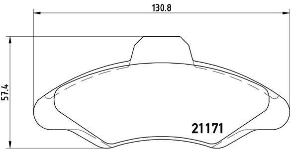 Remblokset Brembo P 24 029