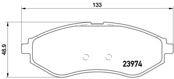 Remblokset Brembo P 24 048