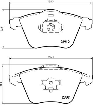 Remblokset Brembo P 24 057