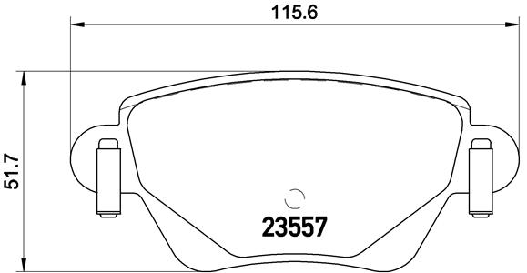 Remblokset Brembo P 24 059