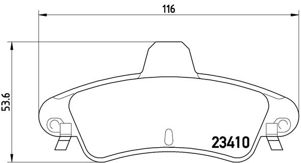 Remblokset Brembo P 24 070