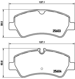 Remblokset Brembo P 24 160