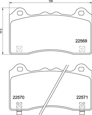 Remblokset Brembo P 24 202