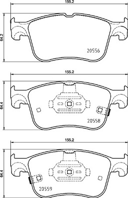 Remblokset Brembo P 24 218