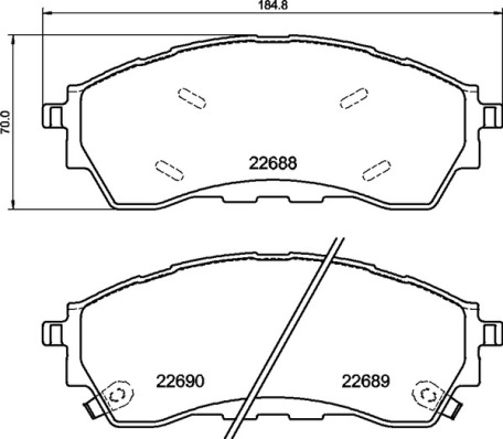 Remblokset Brembo P 24 225