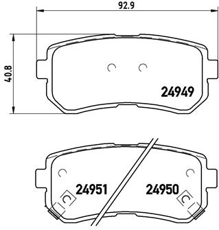 Remblokset Brembo P 30 046