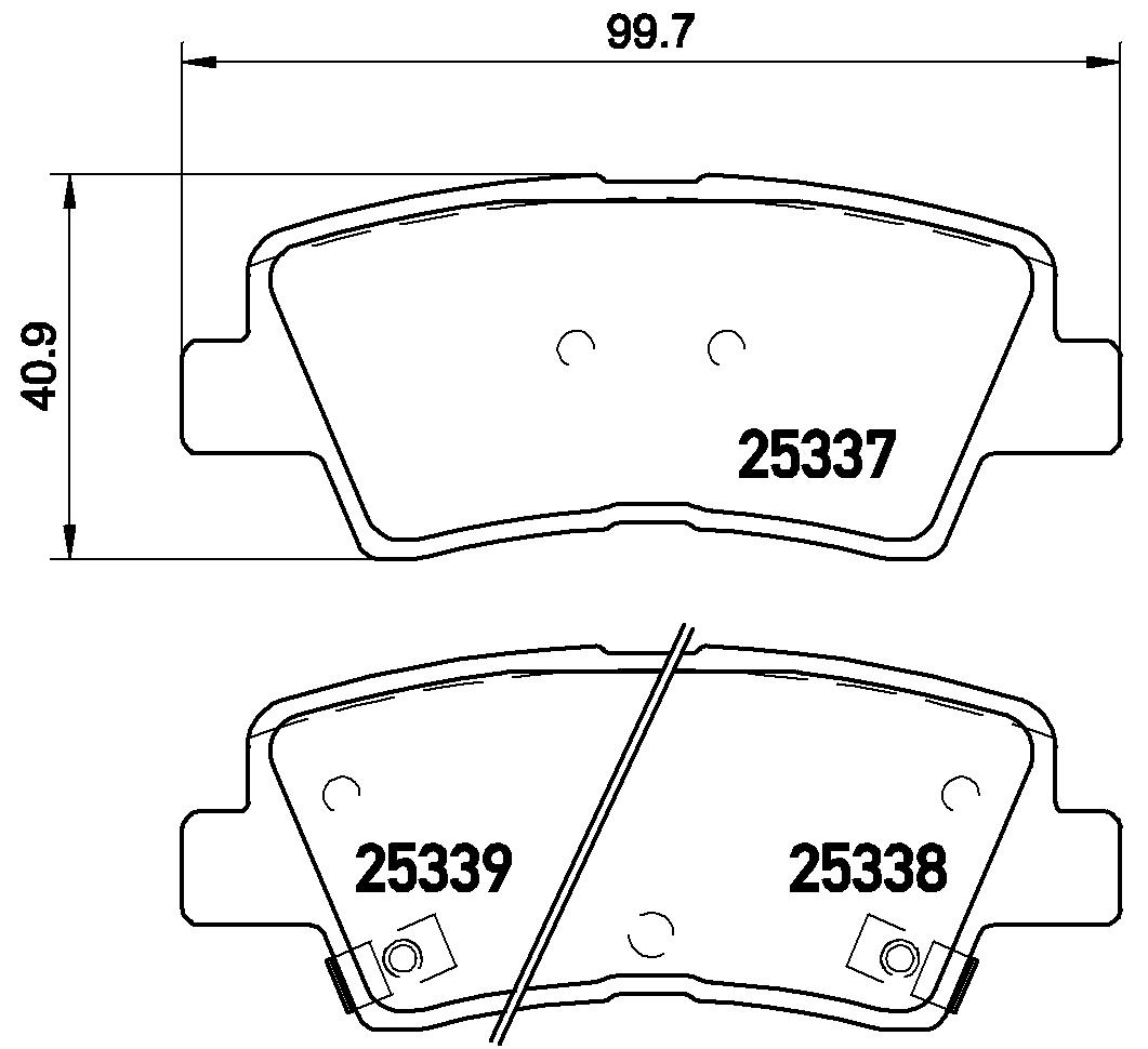 Remblokset Brembo P 30 067E