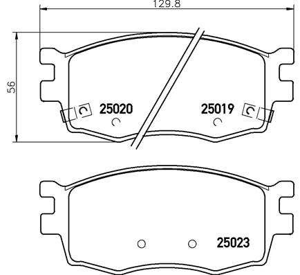 Remblokset Brembo P 30 069