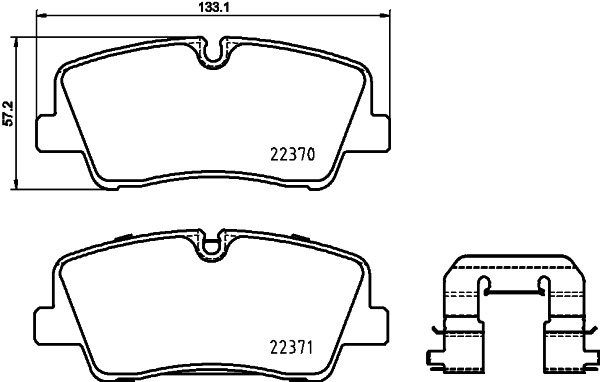 Remblokset Brembo P 30 085