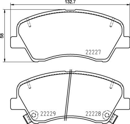 Remblokset Brembo P 30 098