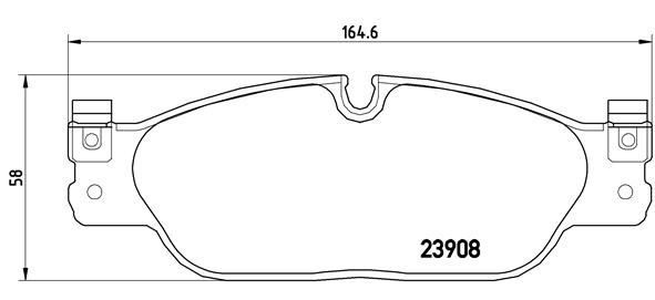 Remblokset Brembo P 36 021