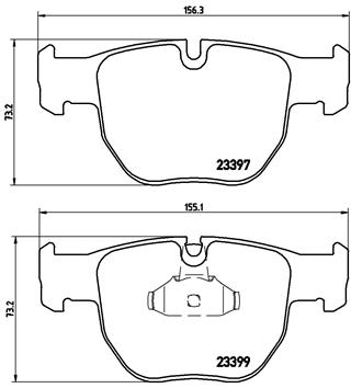 Remblokset Brembo P 44 012