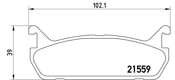 Remblokset Brembo P 49 015