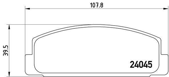 Remblokset Brembo P 49 036