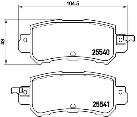 Remblokset Brembo P 49 047