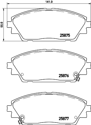 Remblokset Brembo P 49 050