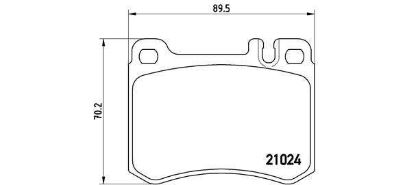 Remblokset Brembo P 50 014