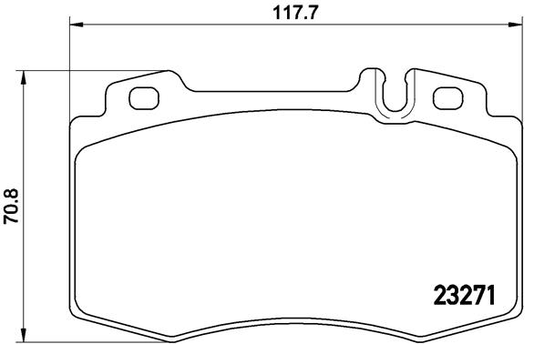 Remblokset Brembo P 50 041