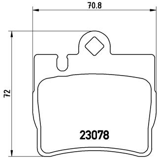 Remblokset Brembo P 50 042