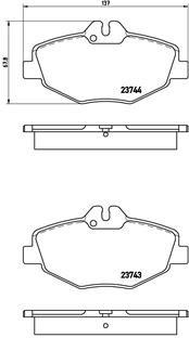 Remblokset Brembo P 50 049