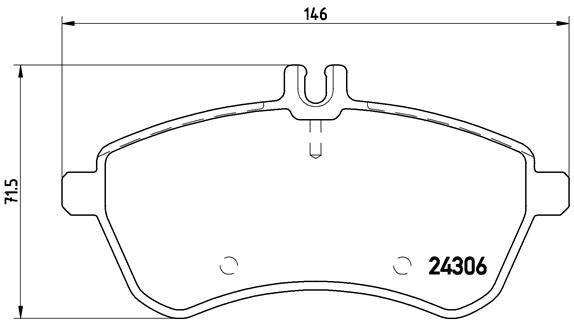 Remblokset Brembo P 50 070