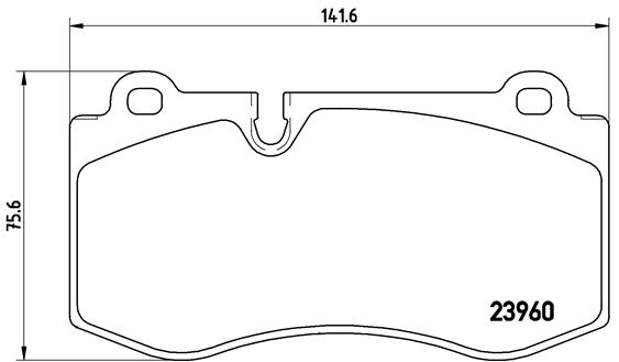 Remblokset Brembo P 50 074X