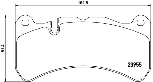 Remblokset Brembo P 50 092