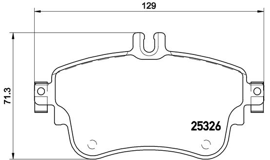 Remblokset Brembo P 50 094