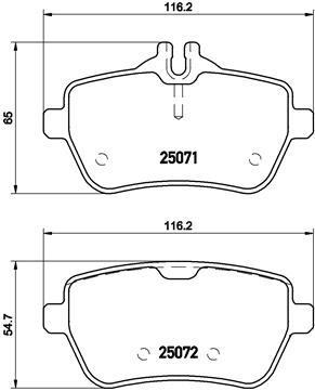 Remblokset Brembo P 50 103