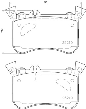 Remblokset Brembo P 50 121