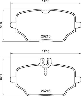 Remblokset Brembo P 50 162