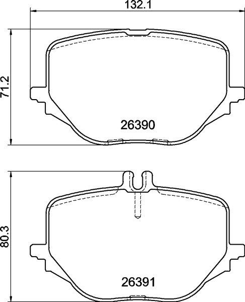 Remblokset Brembo P 50 170