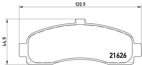 Remblokset Brembo P 56 031