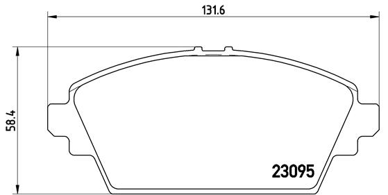 Remblokset Brembo P 56 044