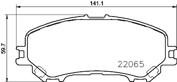 Remblokset Brembo P 56 100