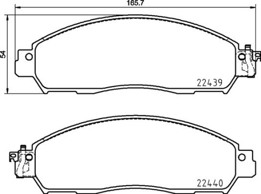 Remblokset Brembo P 56 120