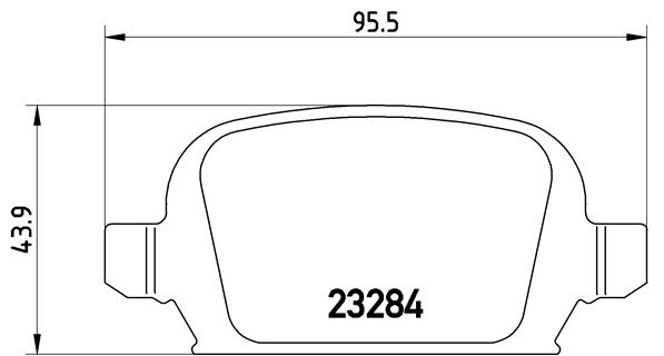 Remblokset Brembo P 59 037